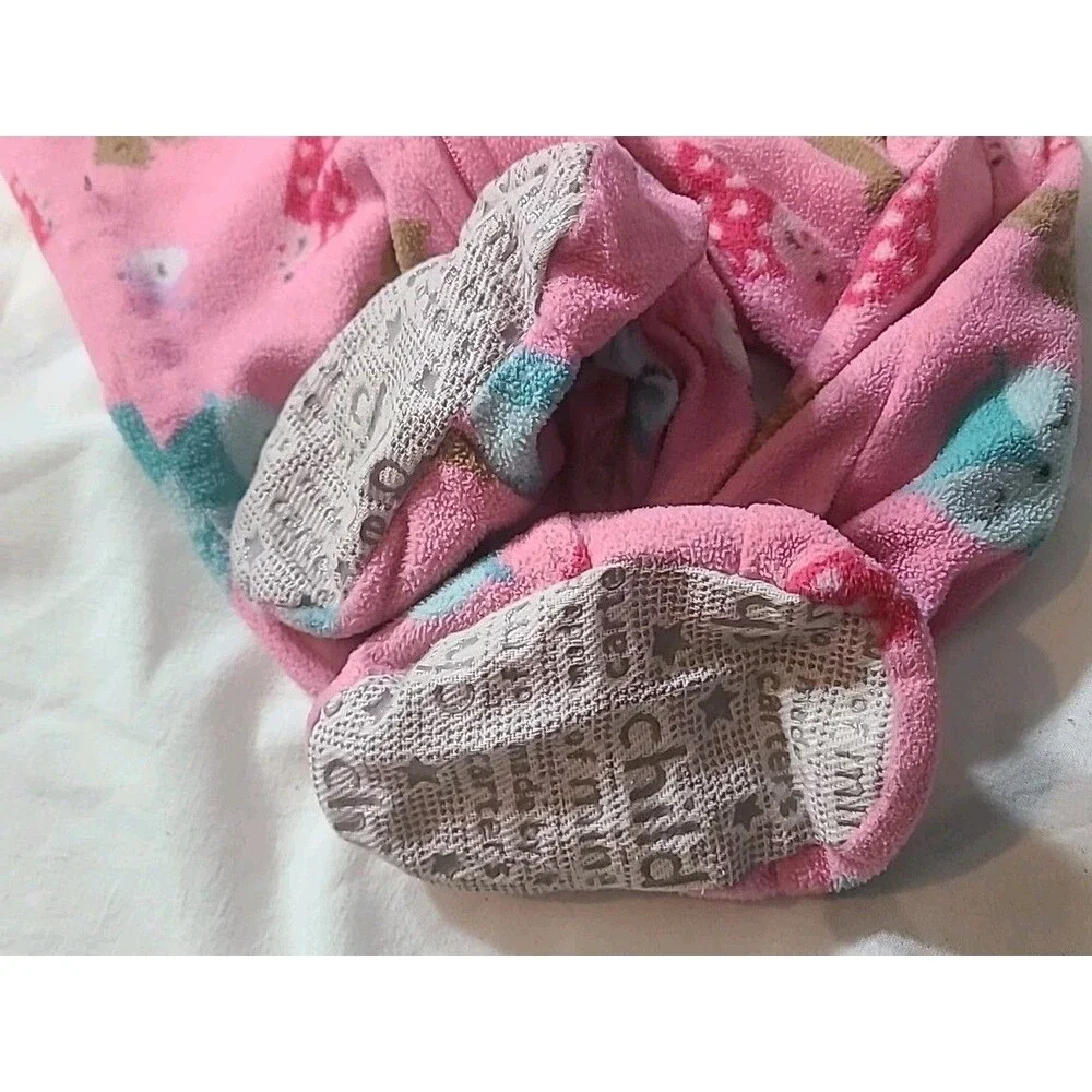 Baby Girl 12-18 Months Clothing Lot Of 4 -1 Red Dress 2 footy pj 1 Snap top